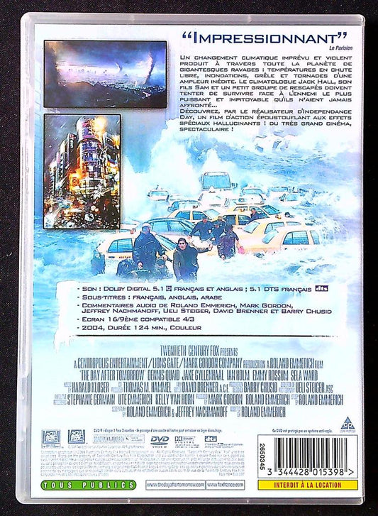 Dvd Le Jour d'après – Roland Emmerich – Film – Catastrophe