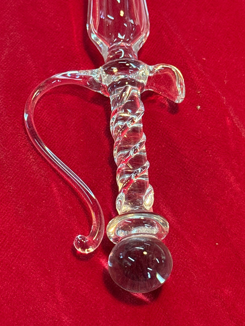 Épée décorative – Artisanat – Ornement – Verre soufflé