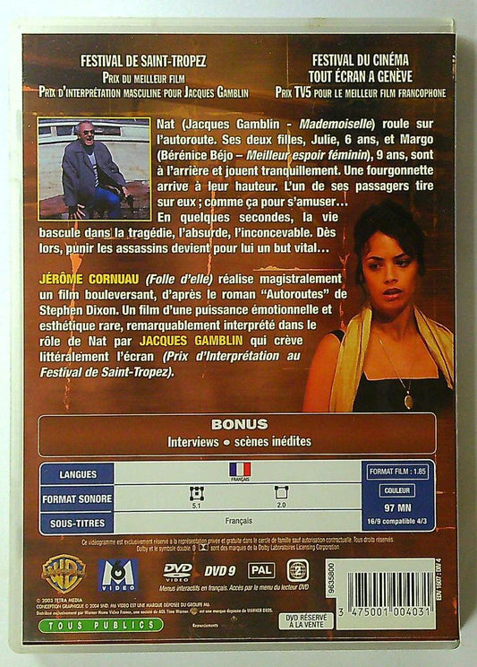 Dvd Dissonances jérôme Cornuau Jacques Gamblin Bérénice Bejo