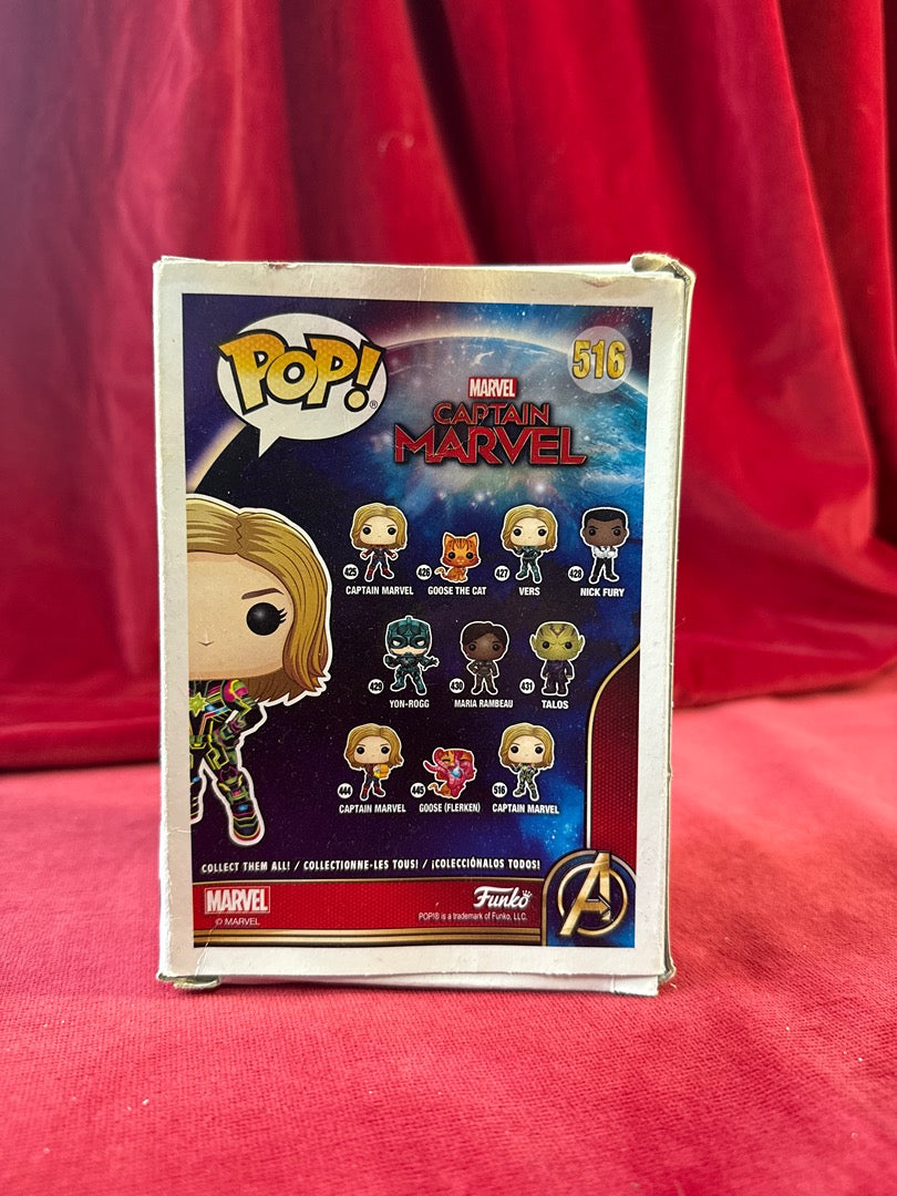 Figurine Pop Captain Marvel Funko 516