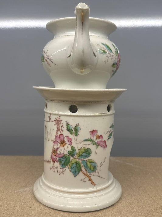 Tisanière – Sans Marque – Art De La Table – Motif Floral Vintage