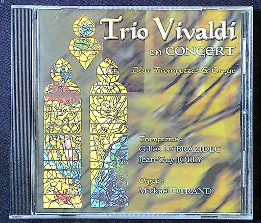 Cd – Trio Vivaldi en Concert – Musique – Trompettes et Orgue