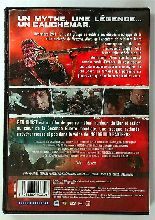 Dvd Red Ghost Film de Guerre Ab Vidéo