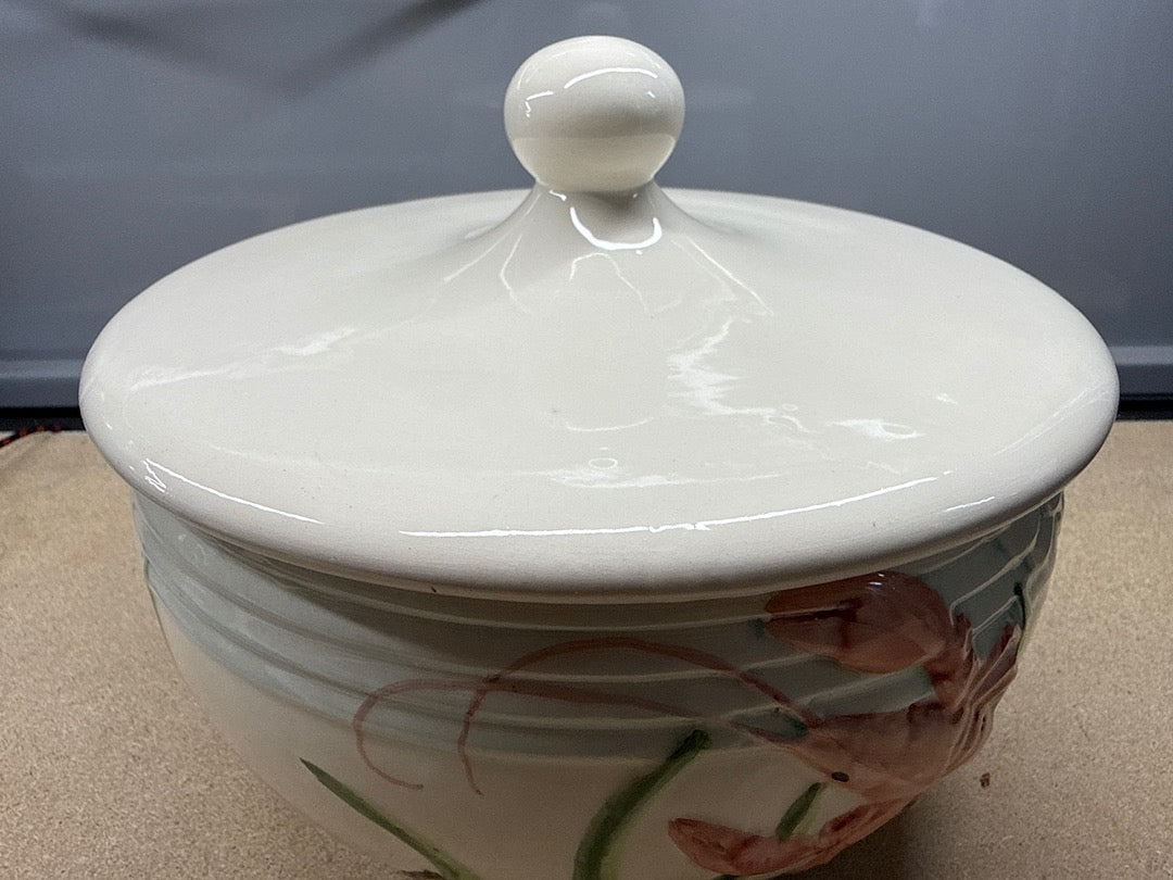 Service soupière – Fitz & Floyd – Plat – Crabe et homard