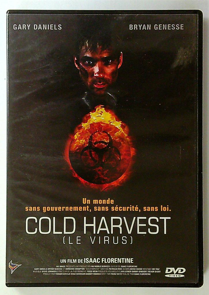 dvd film d'action Cold Harvest Le Virus Gary Daniels