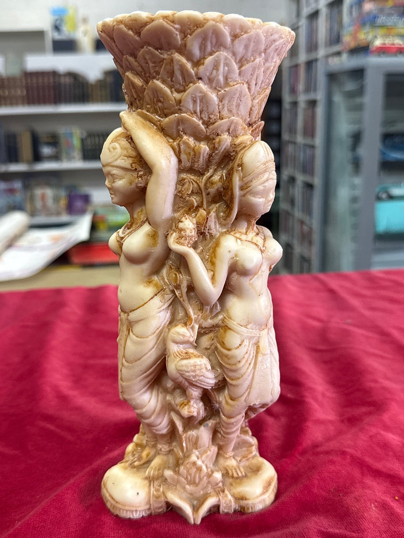 Vase Sculpte – Vintage – Bibelots – Figures Feminines