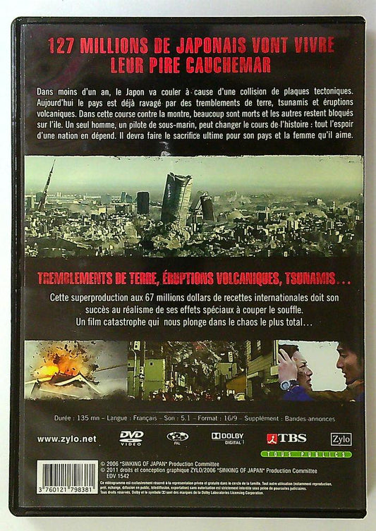 Dvd Sinking of Japan film catastrophe Zylo