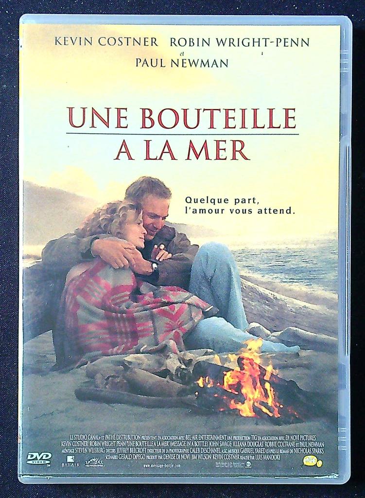 Dvd – Une bouteille à la mer – Divertissement – Film romantique