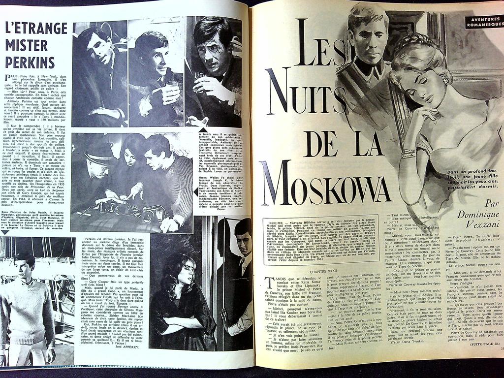 Magazine Festival N° 681 – Cinéma – Roman-photo vintage