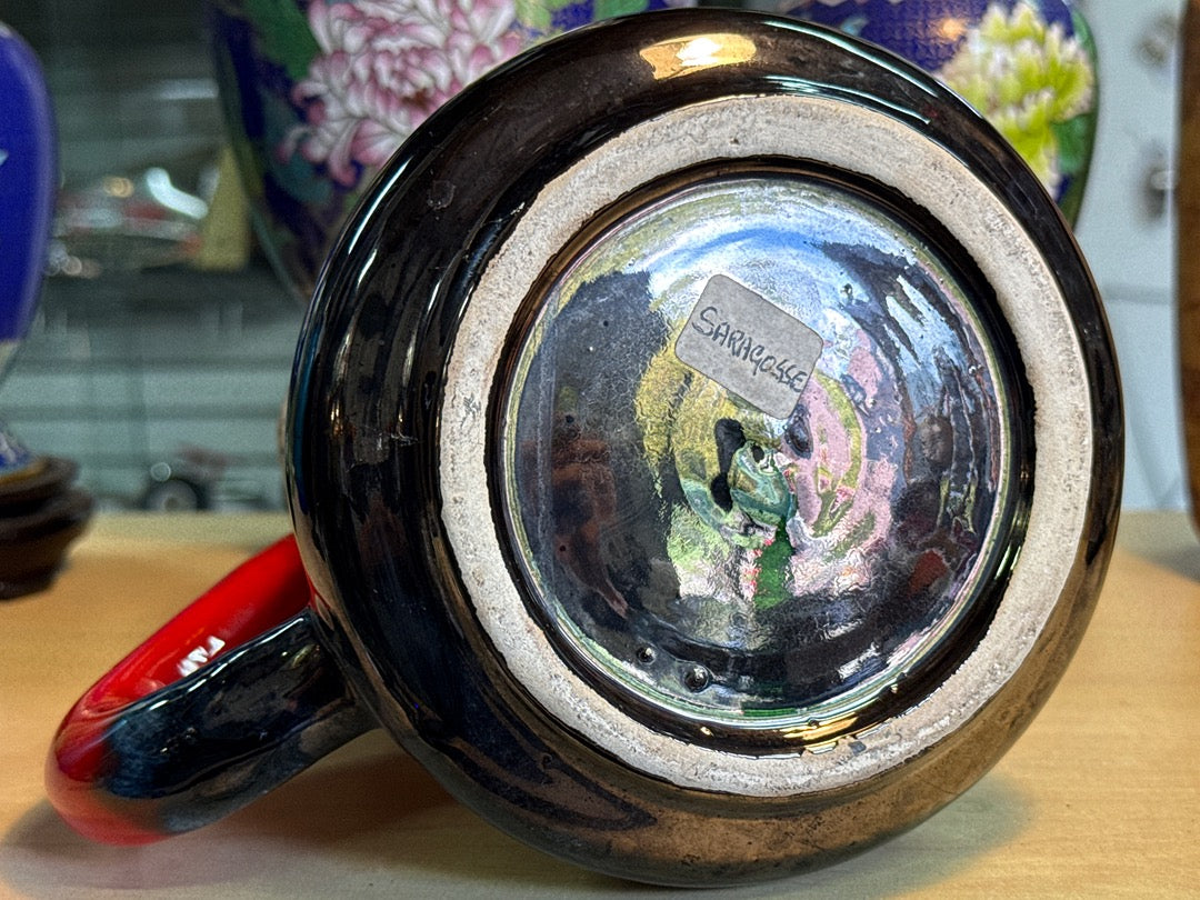 Pichet céramique Saragosse – Pot en terre cuite émaillée