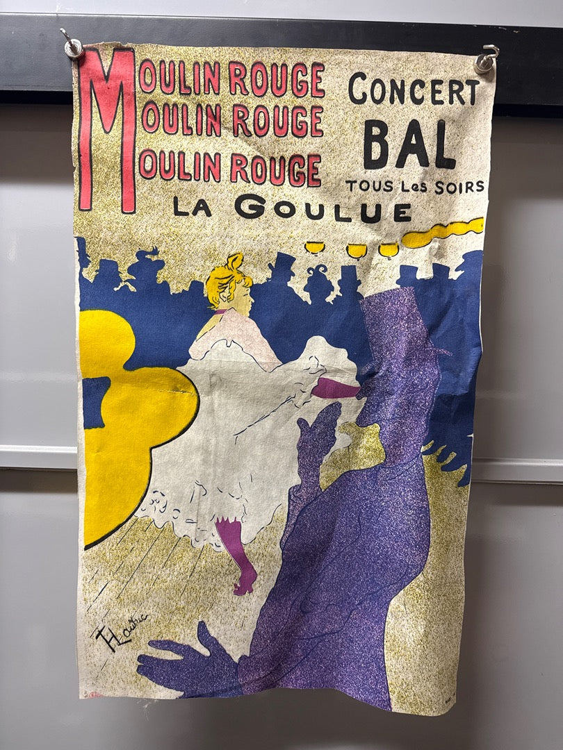 Poster en tissu Toulouse-lautrec – Moulin Rouge