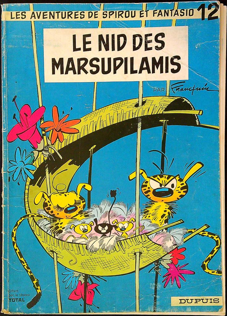 Bd Spirou Le Nid des Marsupilamis Édition Total 1972