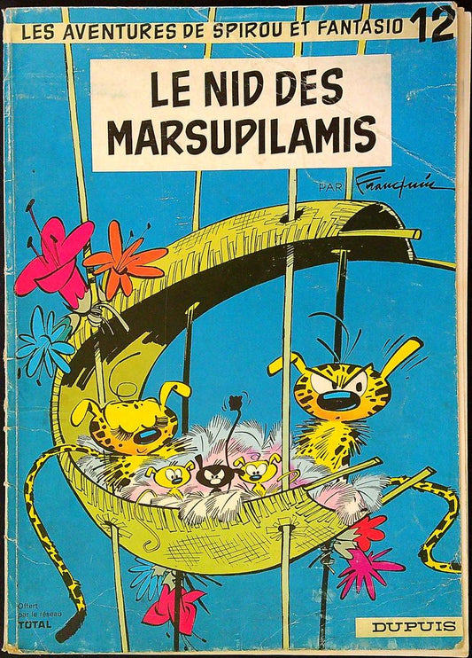 Bd Spirou Le Nid des Marsupilamis Édition Total 1972