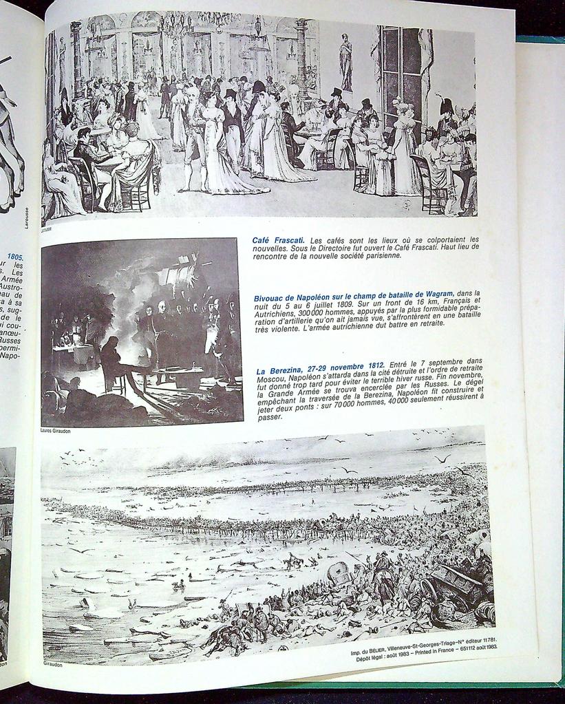 Bande dessinée – Larousse Napoléon 1er – Bd – Histoire de France