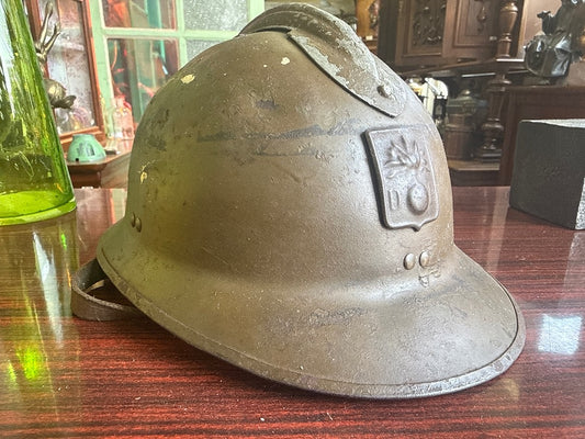 Casque Adrian de la Défense Passive Militaria Vintage