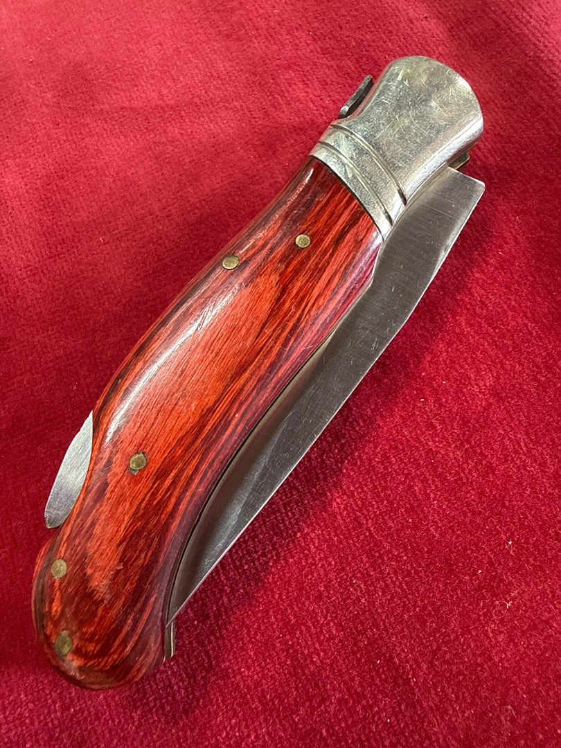 Couteau pliant – Manche en bois