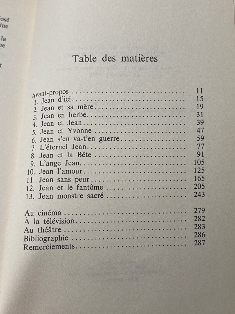 Livre Jean Marais – Jelot-blanc – Biographie – Cinéma