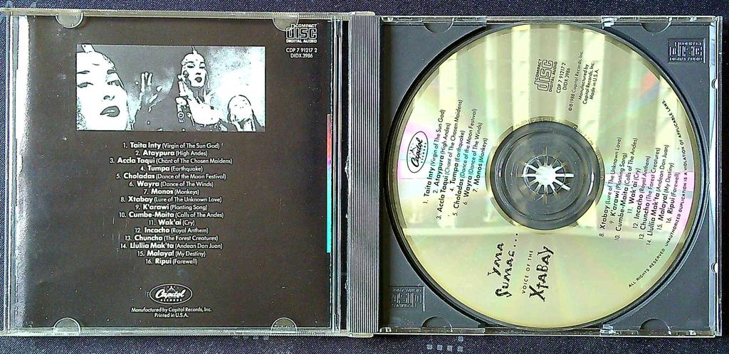 Cd – Yma Sumac Voice of the Xtabay – Musique – Exotica