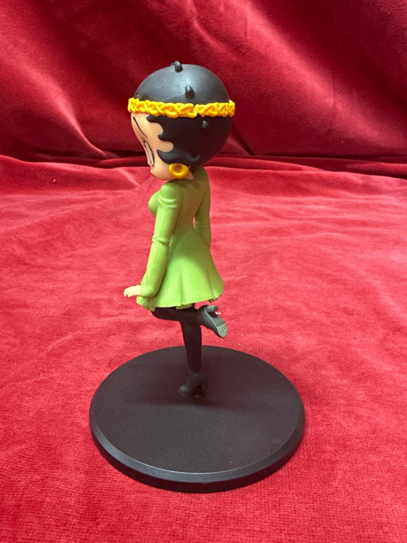 Figurine Betty Boop robe verte Fleischer Studios