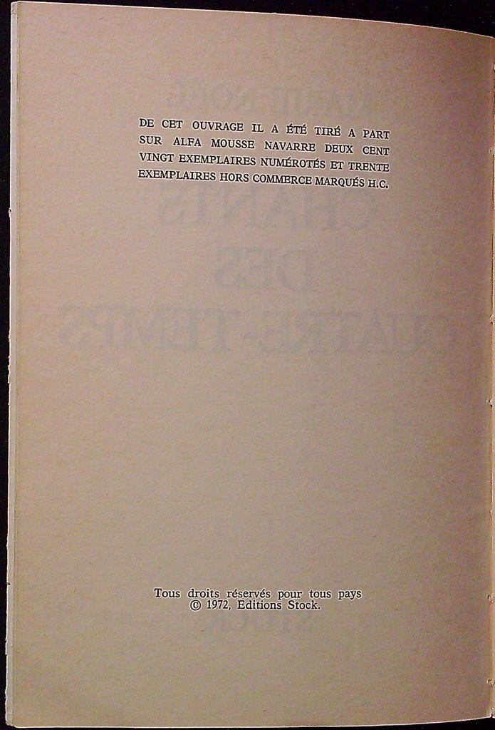 Livre – Marie Noël – Littérature – Chants des quatre-temps