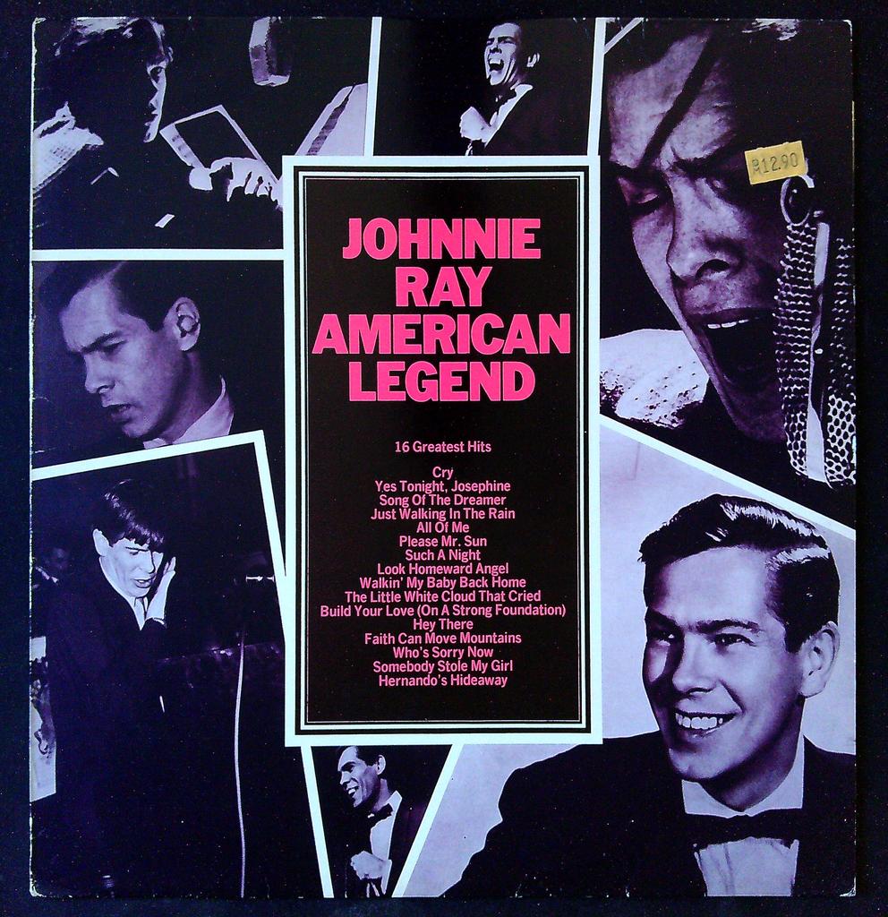Vinyle Johnnie Ray American Legend 16 Greatest Hits