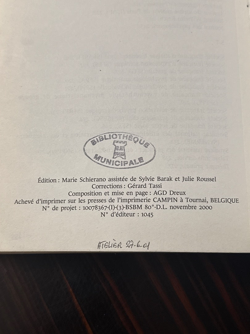 Livre – Edmond Marc – Psychologie – Guide pratique