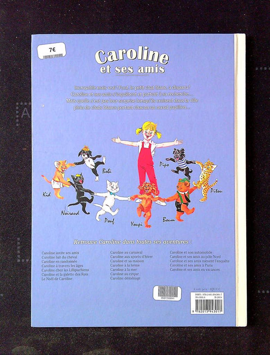 livre enfant Caroline Hachette Pierre Probst bleu