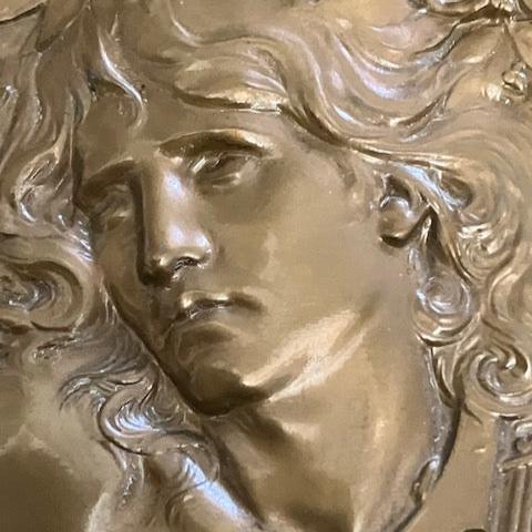 Grande Médaille En Bronze De 11,4 cm De Diamètre Signé Lucien Coudray