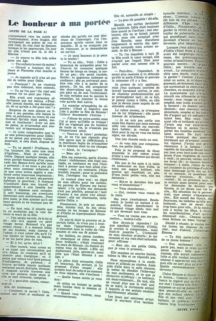 Magazine Festival N° 654 – Revue – Cinéma Vintage 1961