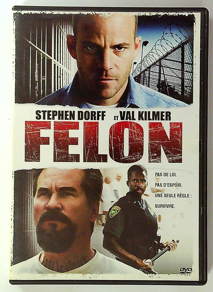 Dvd Felon Stephen Dorff Val Kilmer Action