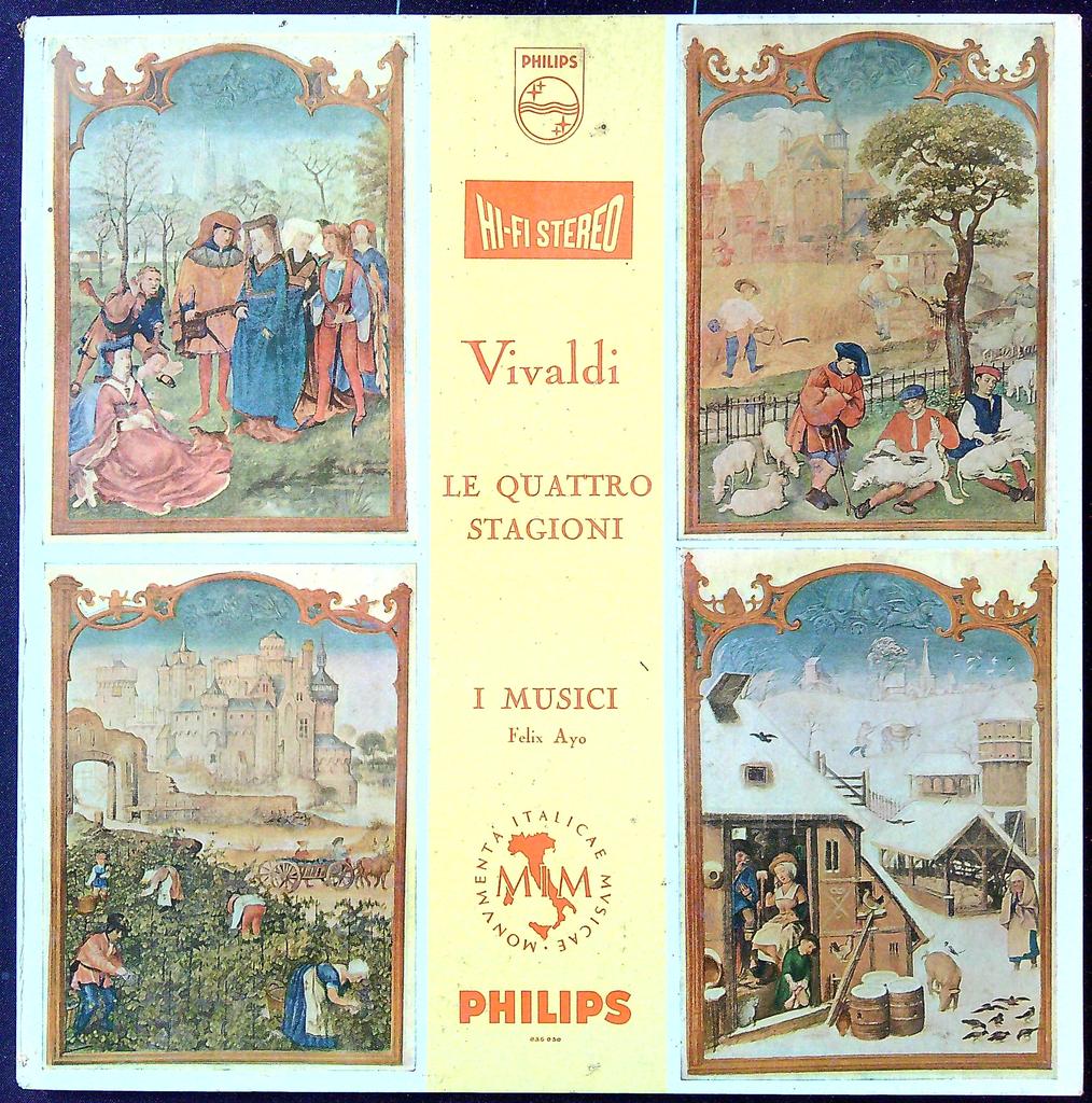 Vinyle – Vivaldi – Musique Classique – Les Quatre Saisons