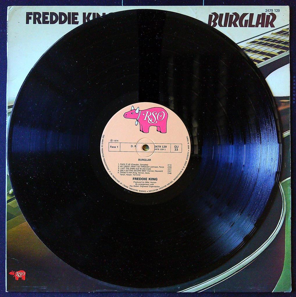 Vinyle Lp Freddie King Burglar Rso 2479 129