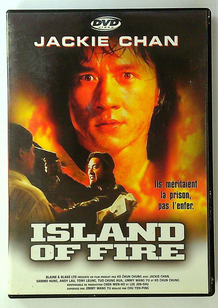 Dvd Island of Fire Jackie Chan Film Action