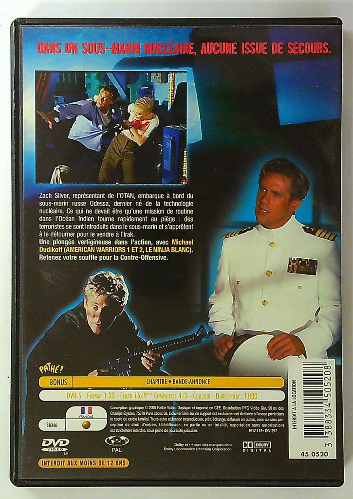 Dvd Contre Offensive Michael Dudikoff