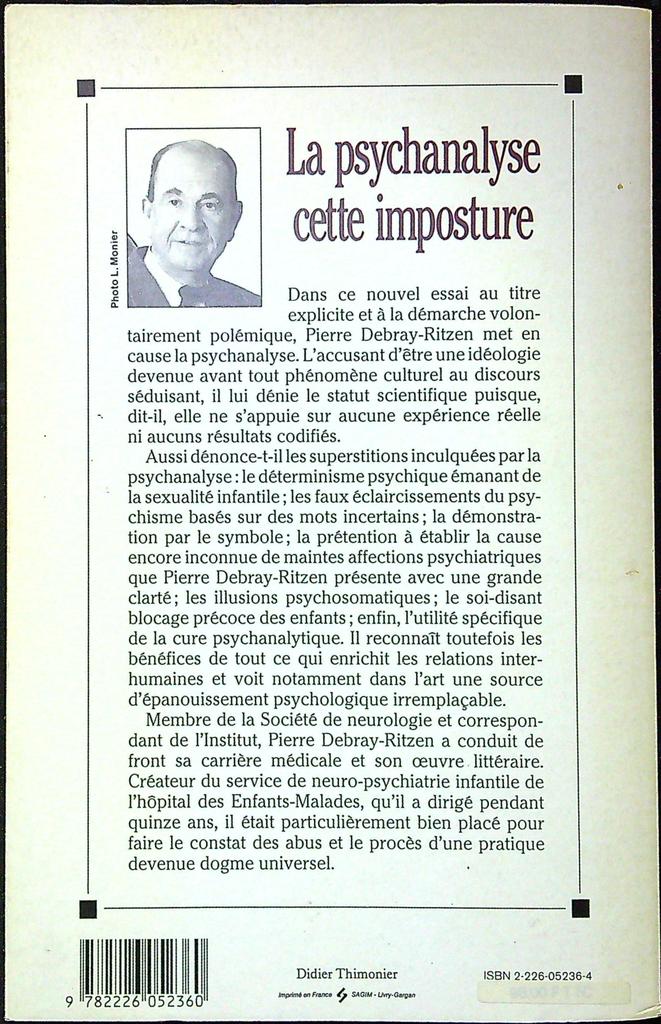 Livre – Albin Michel – Non-fiction – La psychanalyse