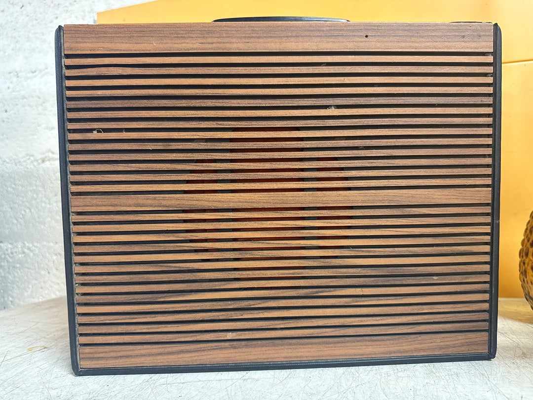 Tourne-disque – Pathé Marconi – Valise vintage bois