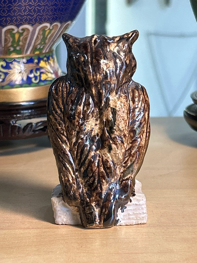 Figurine Chouette / Hibou Céramique