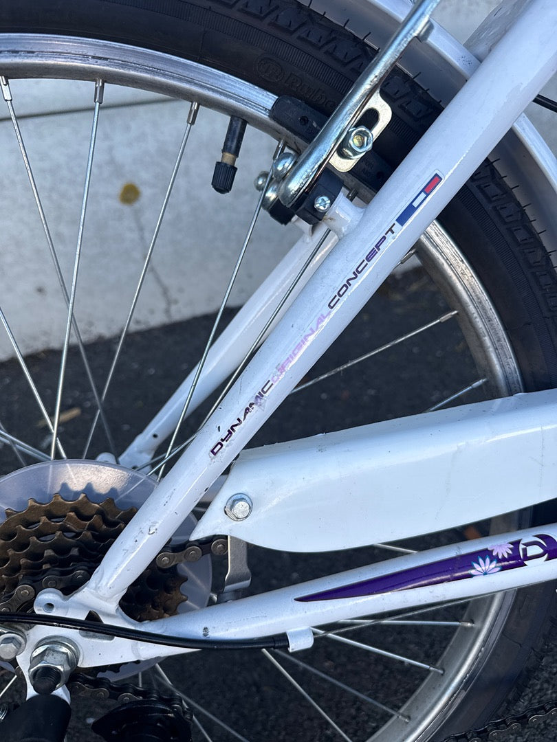 Velo ville femme Dynamic City blanc