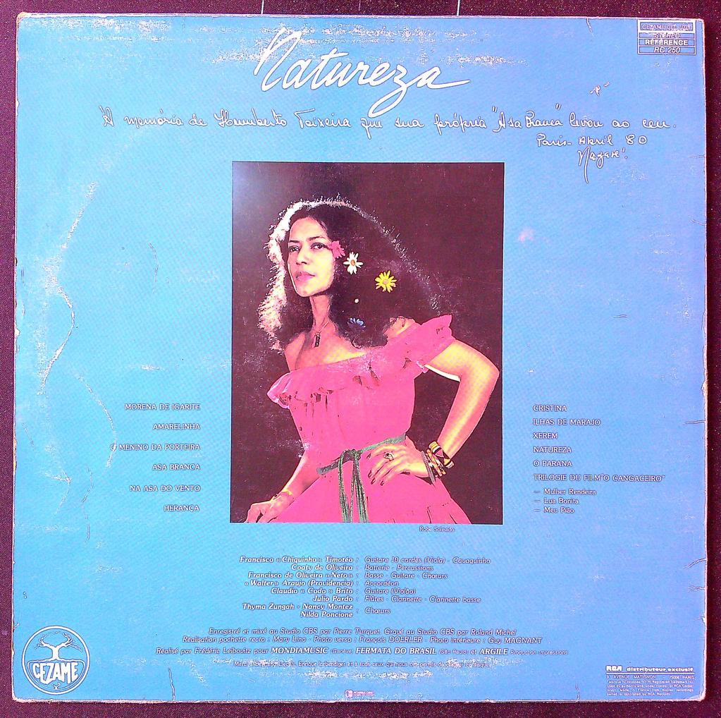 Vinyle Nazaré Pereira – Natureza – Musique – Brésil
