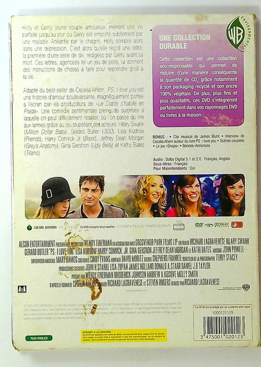 Dvd P.s. I Love You Hilary Swank Warner Bros