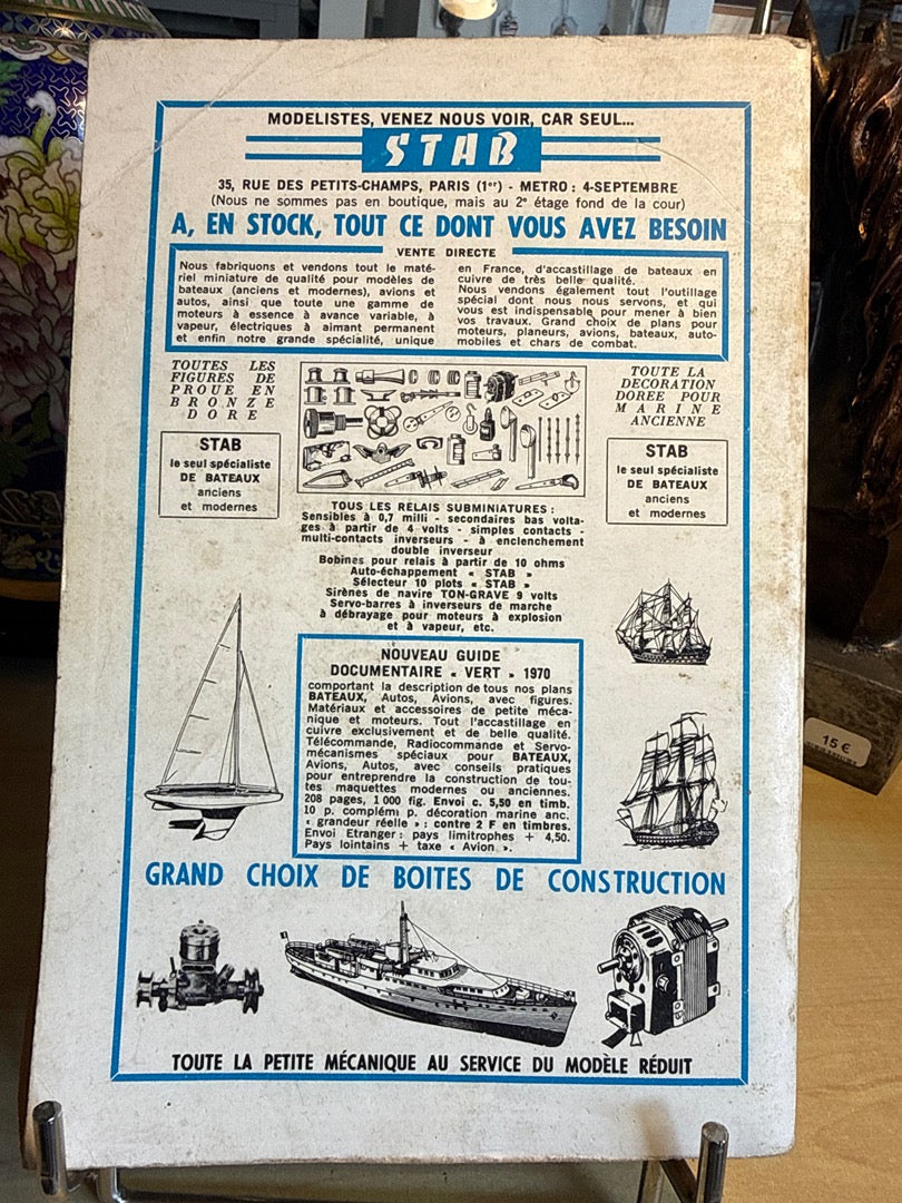 Livre Radiocommande pratique L. Pericone – Édition ancienne
