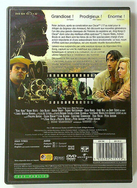 Dvd King Kong Peter Jackson Universal