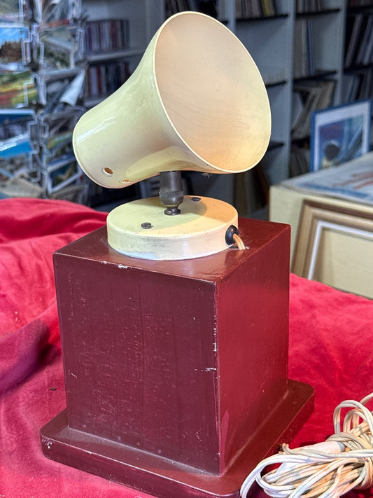 Lampe de bureau – Vintage – Luminaire – Bakélite marron et crème