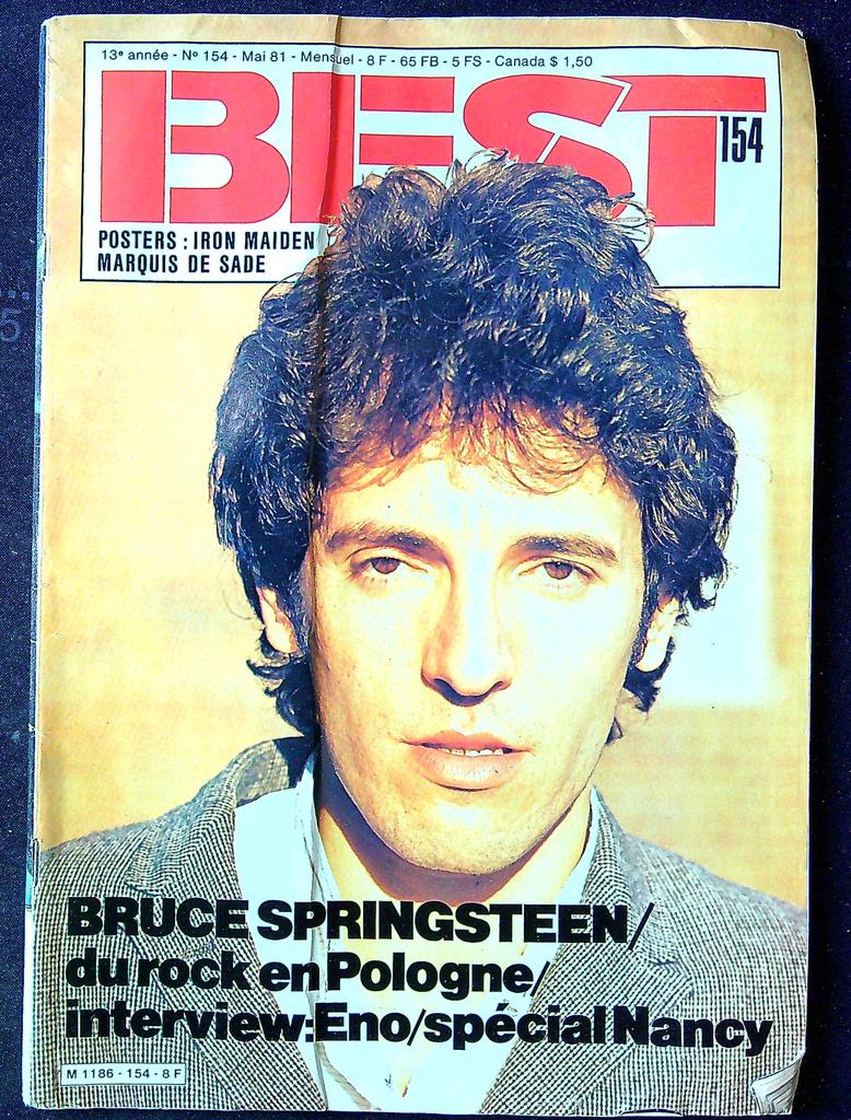Magazine Best Numero 154 Bruce Springsteen Magma