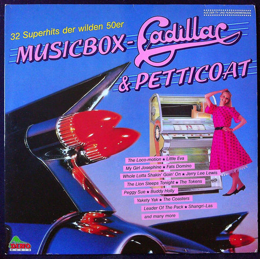 Vinyle Musicbox-cadillac & Petticoat Dino Music bleu