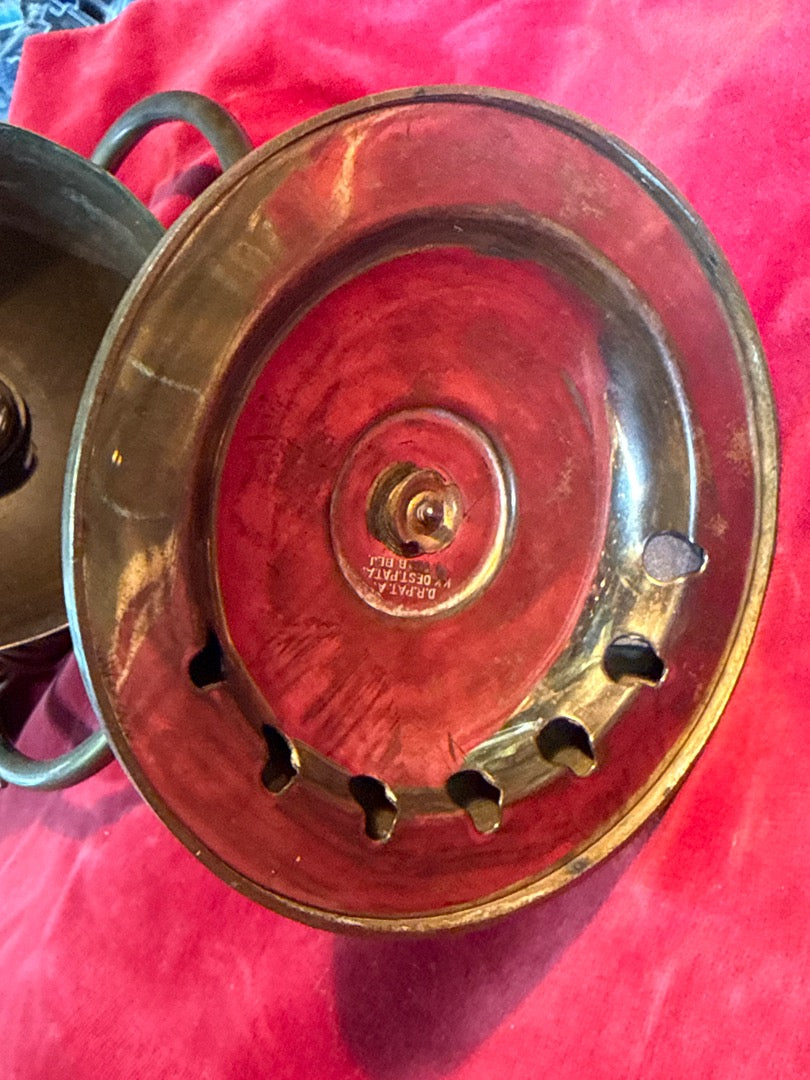 Lampe de bureau – D.r. Pat. – Luminaire – Laiton vintage