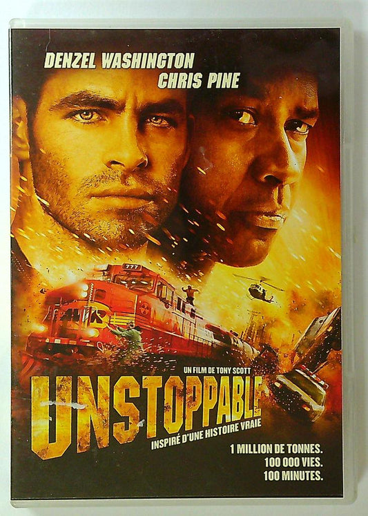 Dvd Unstoppable Action Denzel Washington Chris Pine