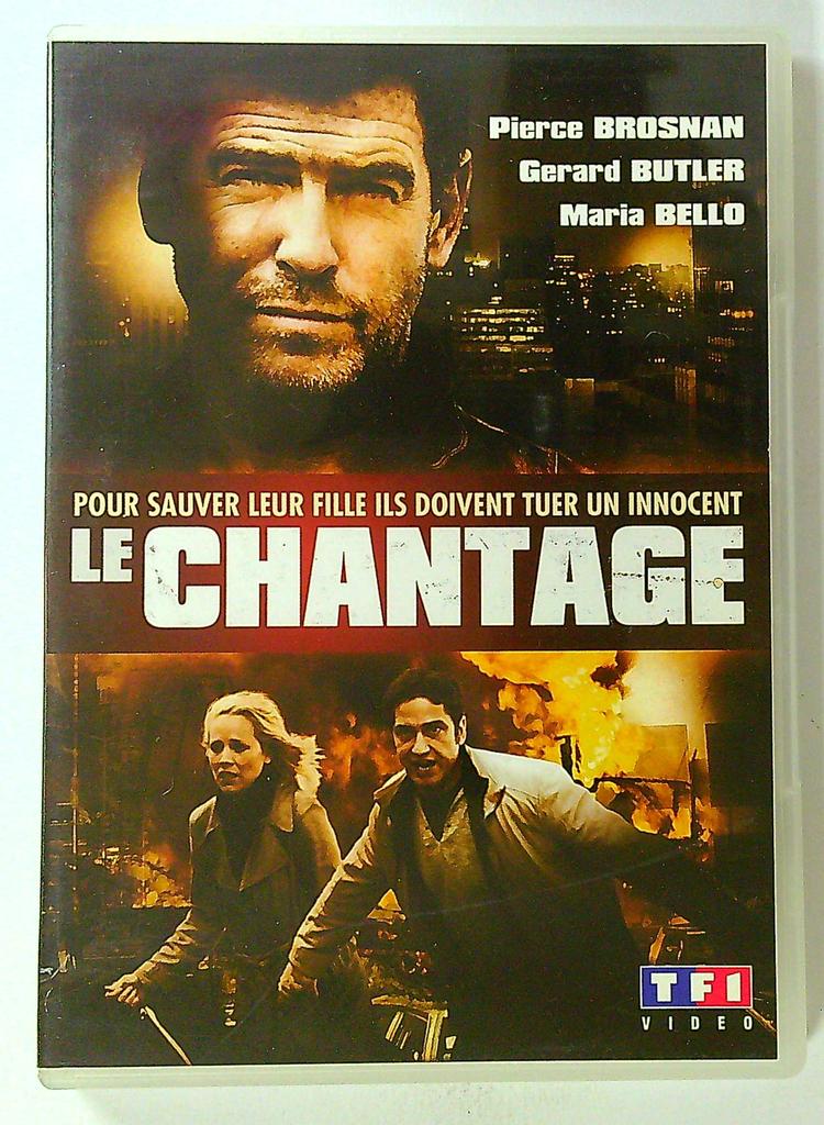 Dvd Le Chantage avec Pierce Brosnan Tf1 Vidéo