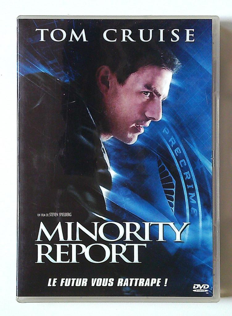 Dvd Minority Report tom Cruise Steven Spielberg