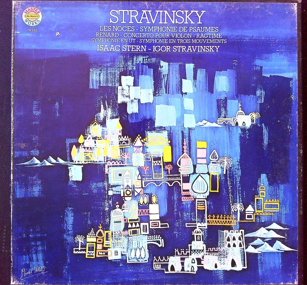 Coffret vinyle – Stravinsky – Classique – Édition Cbs